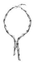 Collar Giovanni Raspini Mujer Bambù in Plata 09675